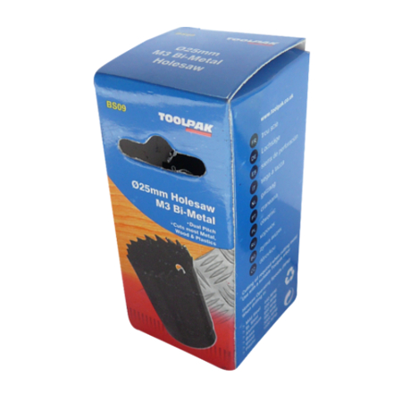 Holesaw Bi- Metal 25mm Toolpak